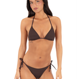 Wide Rib Solid Triangle Top
