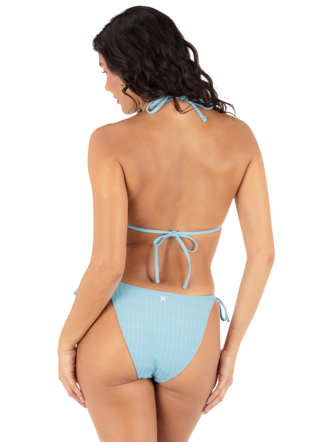 Wide Rib Solid Triangle Top