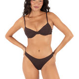 Wide Rib Solid Underwire Top