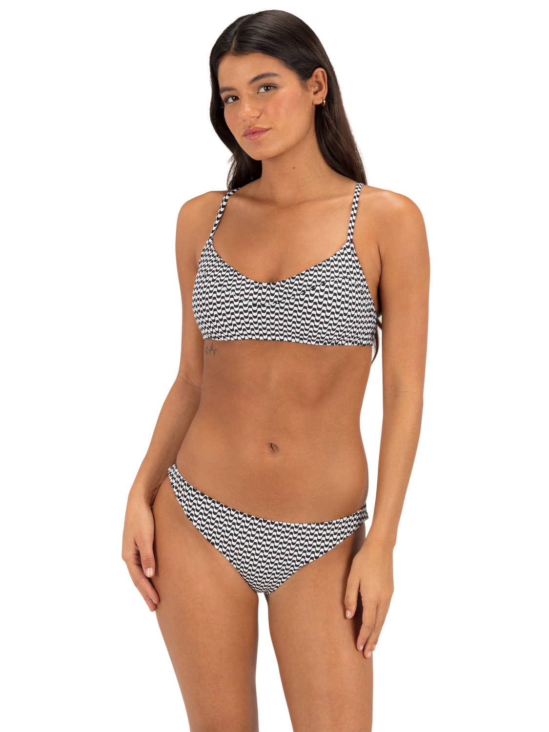 Max Poptic Stripe Bralette