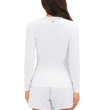 One & Only Solid Mock Neck Long Sleeve Rashguard