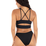 Max Solid Mid Rise Cheeky Bottom