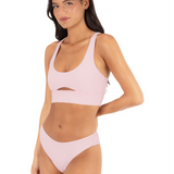 Max Solid Mid Rise Cheeky Bottom