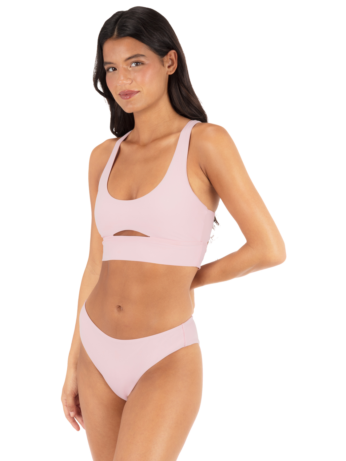 Max Solid Mid Rise Cheeky Bottom