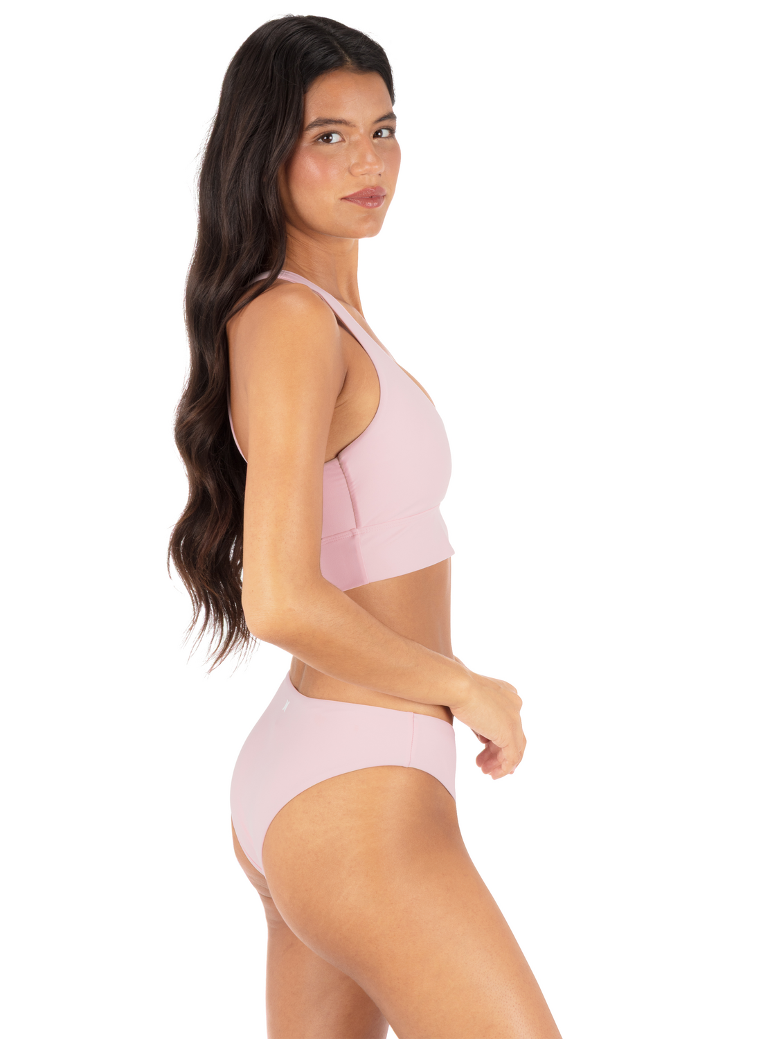 Max Solid Mid Rise Cheeky Bottom