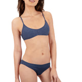 New Wave Jacquard Moderate Bikini Bottom