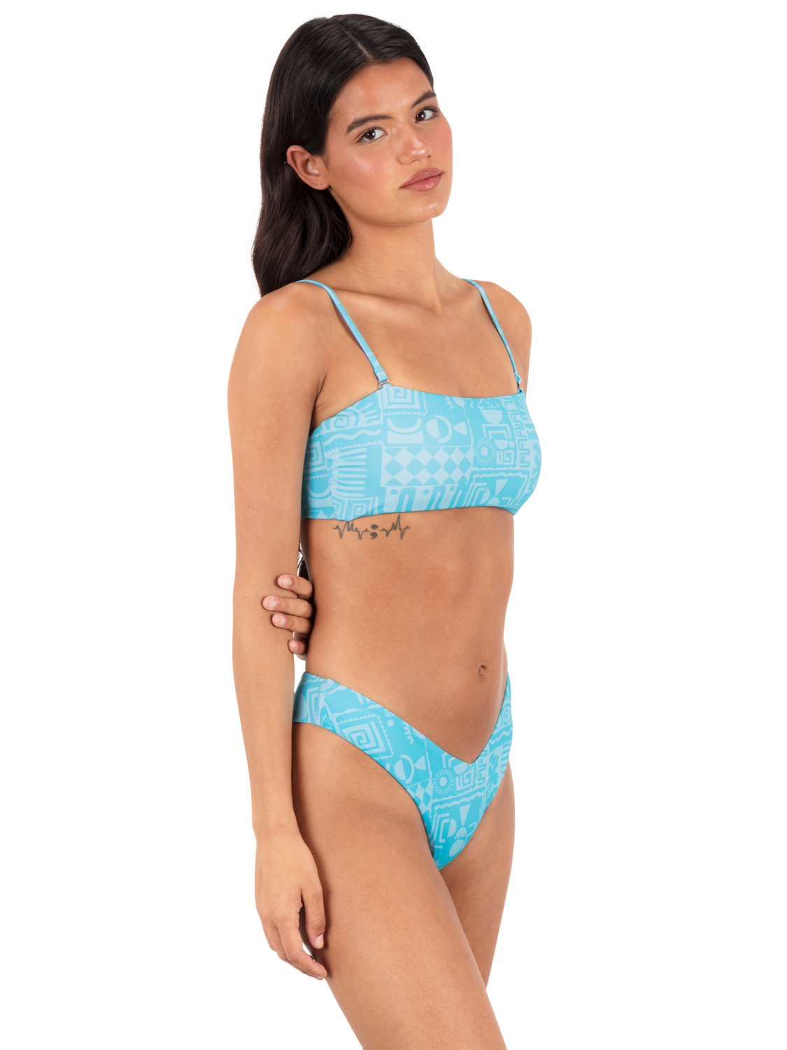 Hoku Mini Rib V Front Skimpy Bottom