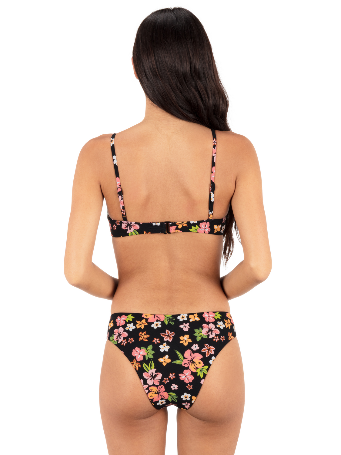 Max Hibiscus Dream Mid Rise Cheeky Bottom