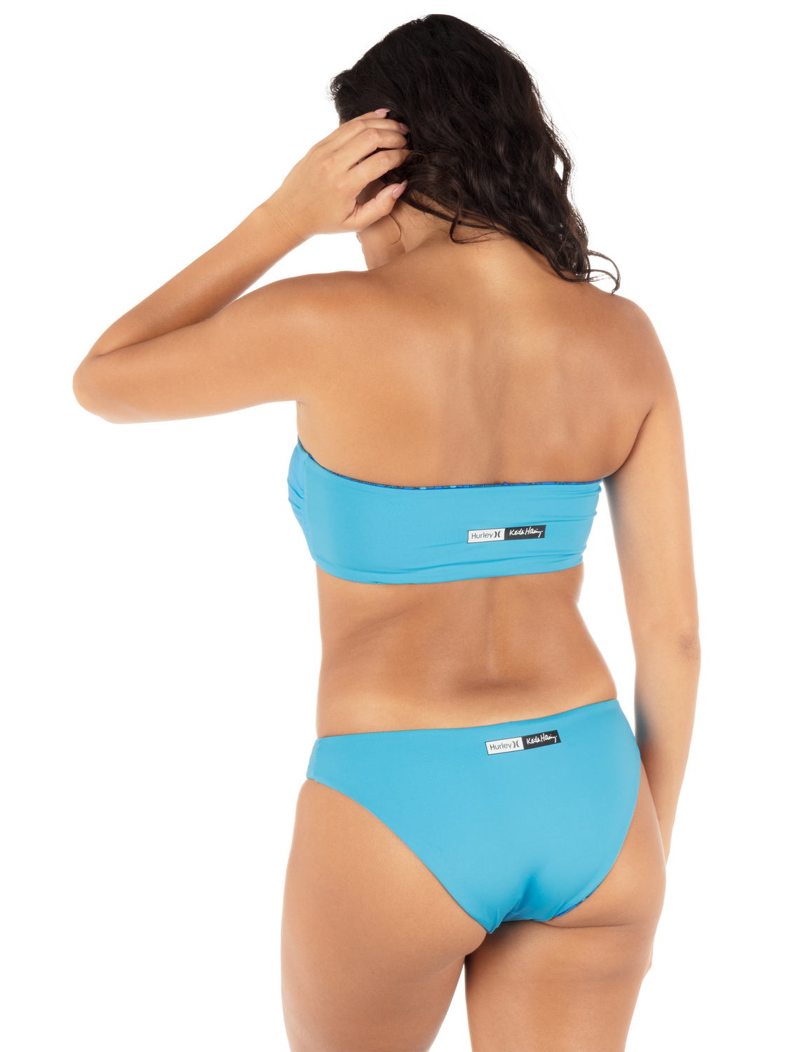 Hurley x Keith Haring Reversible Dancing Daisies Moderate Bikini Bottom