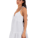 Solid Mini Dress