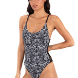 Ikat Palm Moderate One Piece
