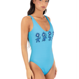 Hurley x Keith Haring Reversible Dancing Daisies Moderate One Piece