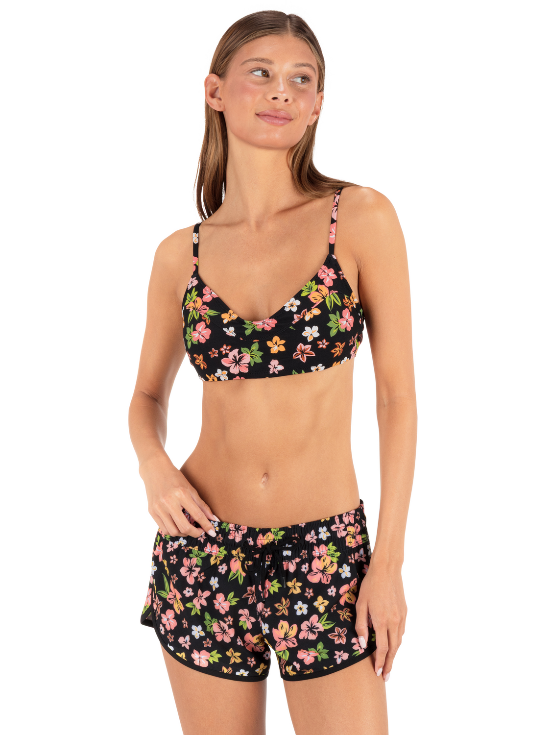Hibiscus Dream Phantom 2.5" Boardshort