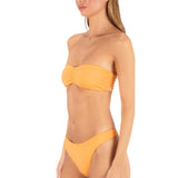 Reversible Solid Shirred Bandeau