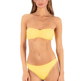 Reversible Solid Shirred Bandeau