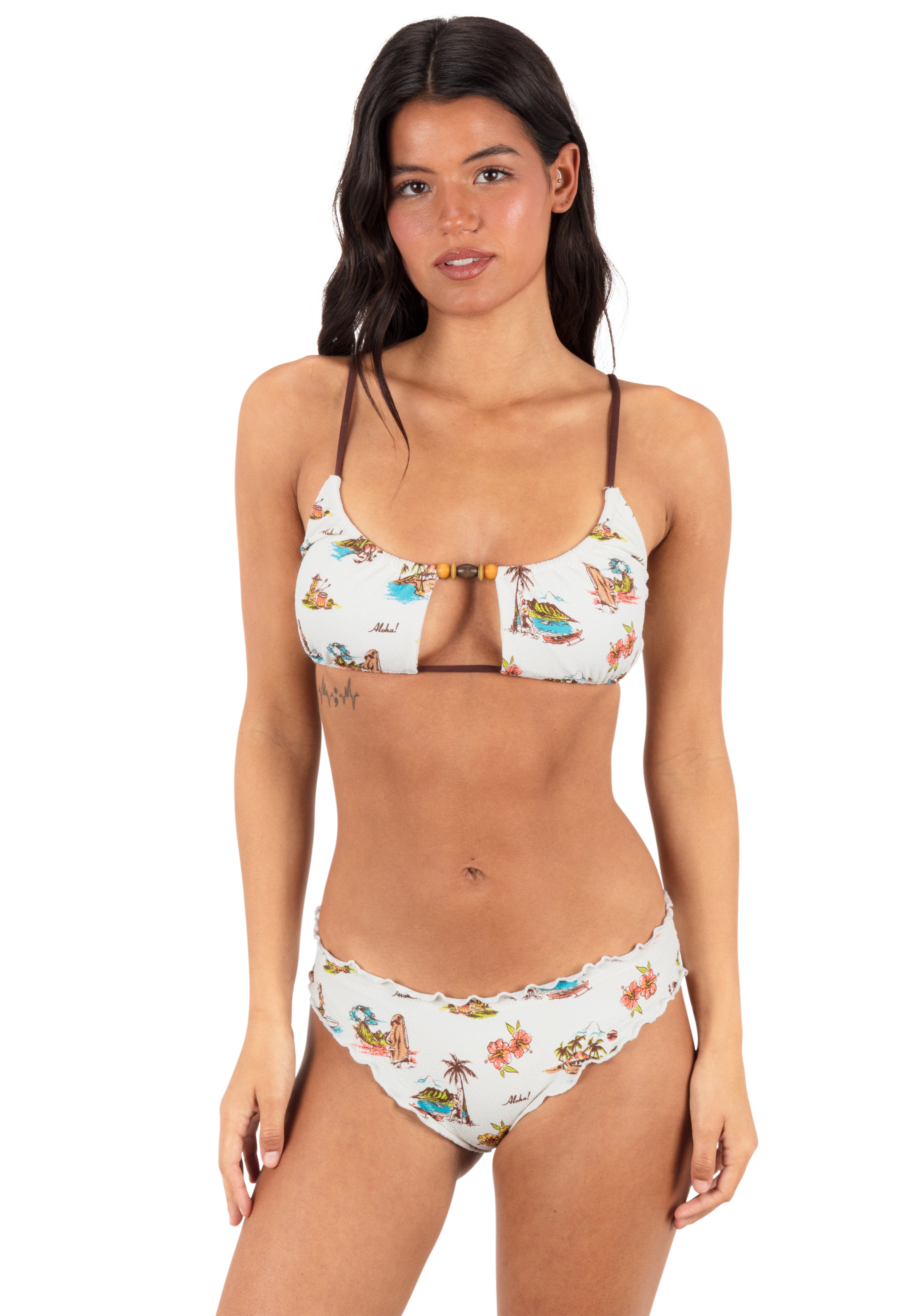 Island Time Scoop Neck Top