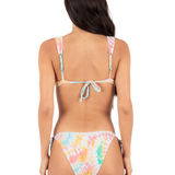 Tie Dye Scrunch Underwire Top