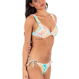 Tie Dye Scrunch Underwire Top