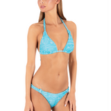 Hoku Mini Rib Knot Triangle Tie Top