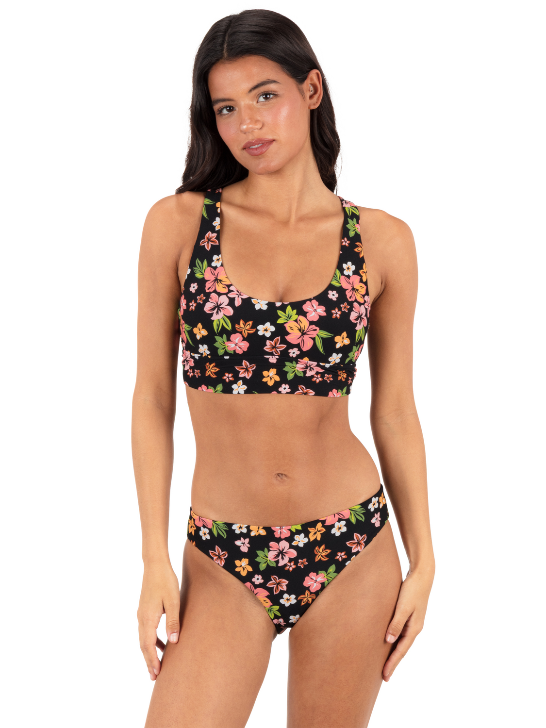 Max Hibiscus Dream Longline Bralette