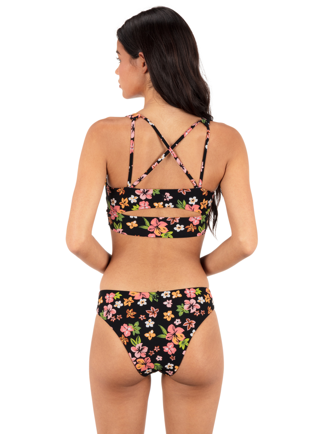 Max Hibiscus Dream Longline Bralette