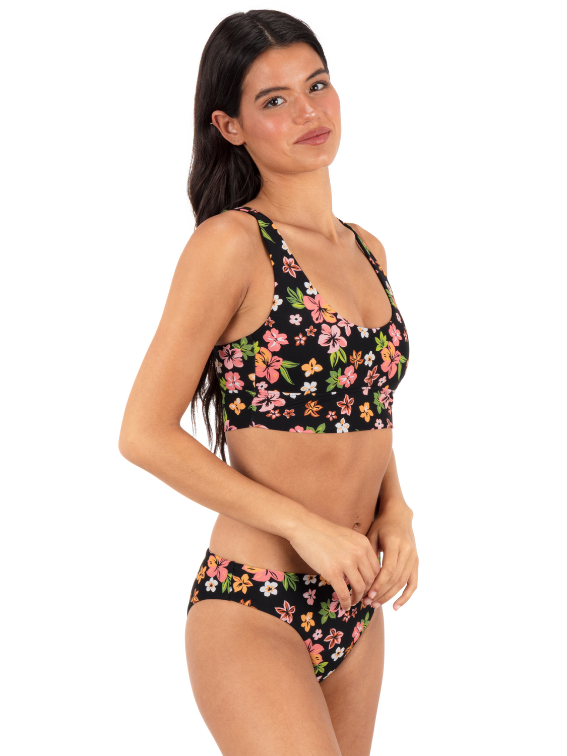 Max Hibiscus Dream Longline Bralette