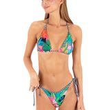 Reversible Pacific Night Triangle Tie Top