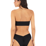 Solid Shirred Bandeau
