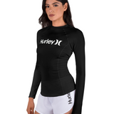 One & Only Solid Mock Neck Long Sleeve Rashguard