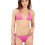 Solid Classic Triangle Reversible Bikini Top