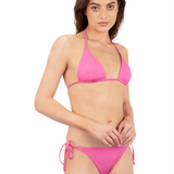 Solid Classic Triangle Reversible Bikini Top