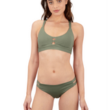 Max Solid Moderate Bikini Bottom