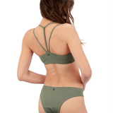 Max Solid Mid Rise Cheeky Bikini Bottom