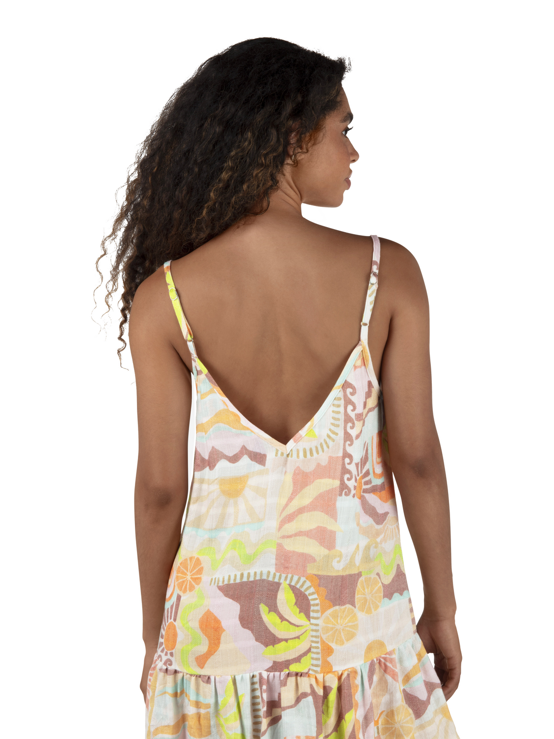 Vacay Dreams V Neck Mini Dress