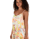 Vacay Dreams V Neck Mini Dress