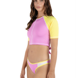 Summer Block Mod Scoop Bikini Bottom