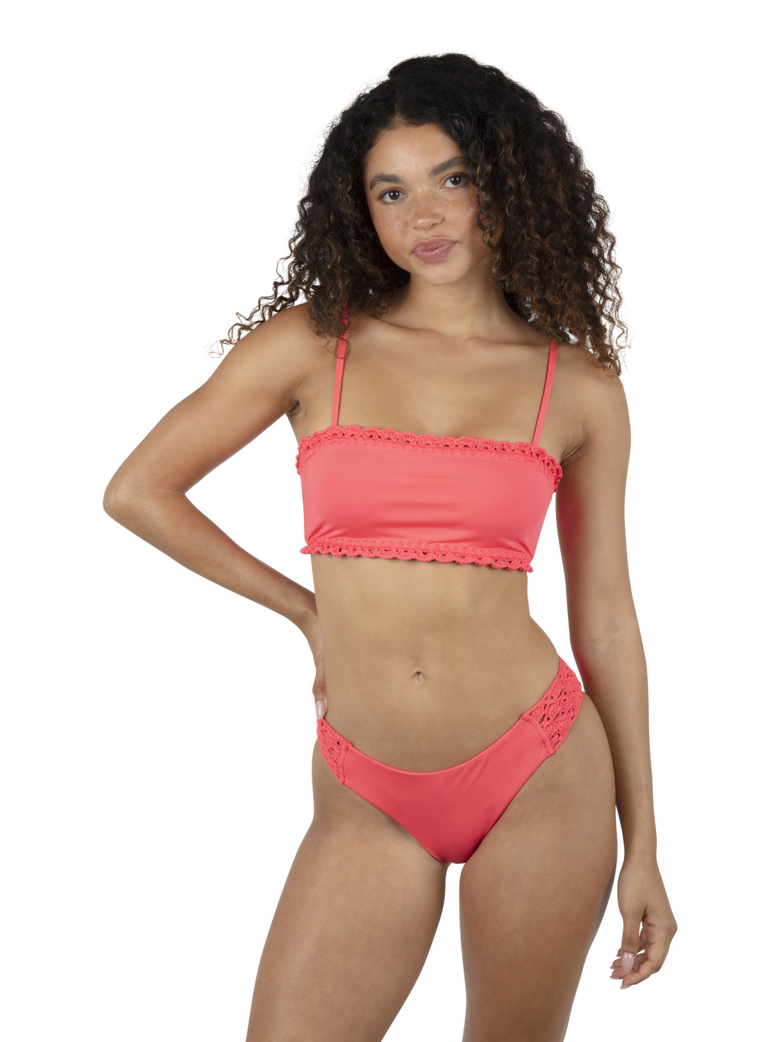 Macrame Bandeau Bikini Top