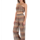 Chevron Knit Beach Pant