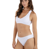 Amphora Banded Hipster Moderate Bikini Bottom