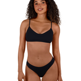 Max Solid Bralette Bikini Top