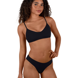 Max Solid Bralette Bikini Top