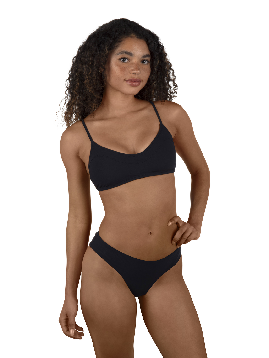 Max Solid Bralette Bikini Top