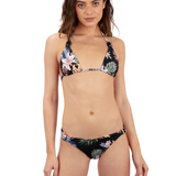 Lily Lux Soft Tie Triangle Bikini Top