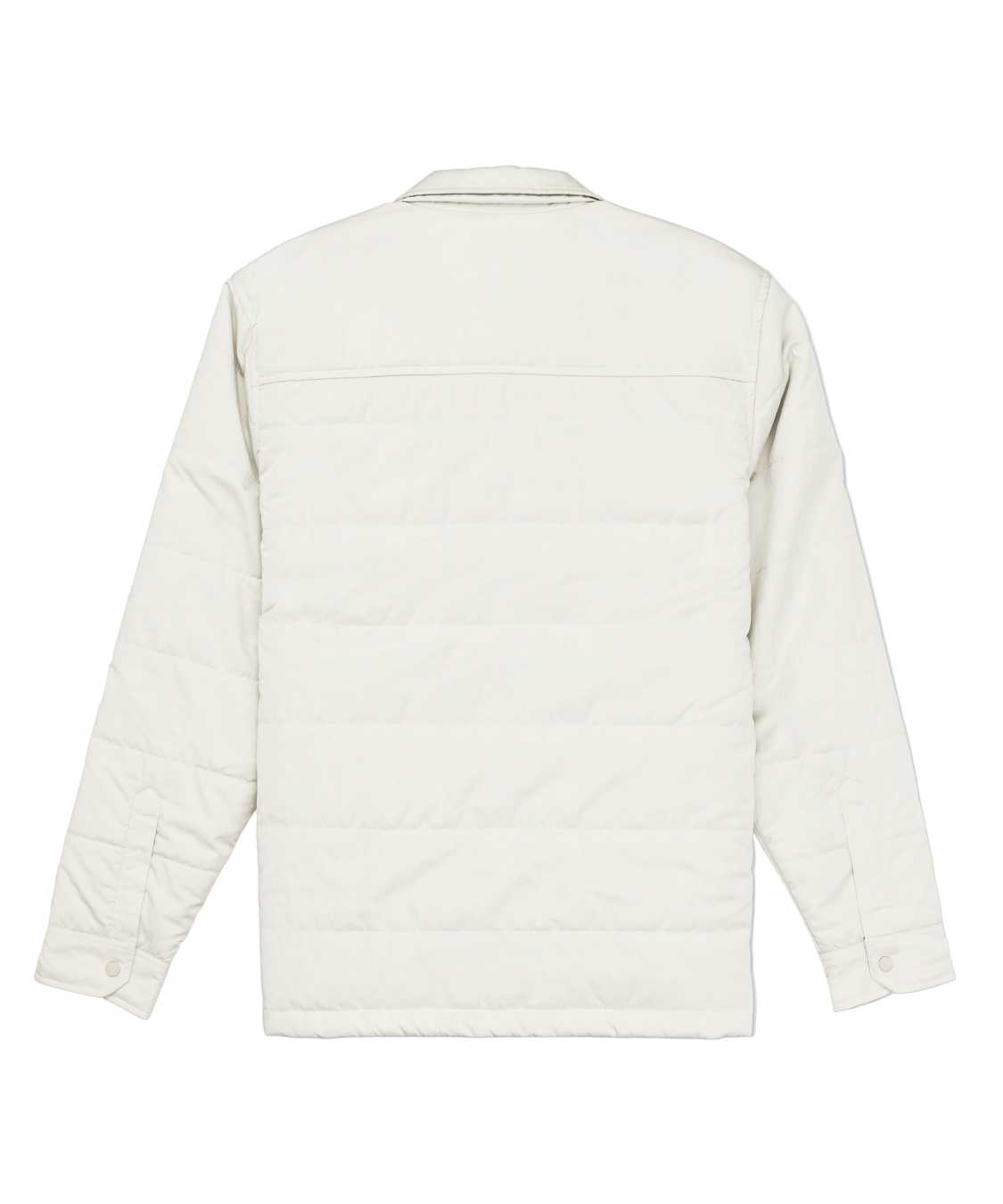 White jacket on a white background