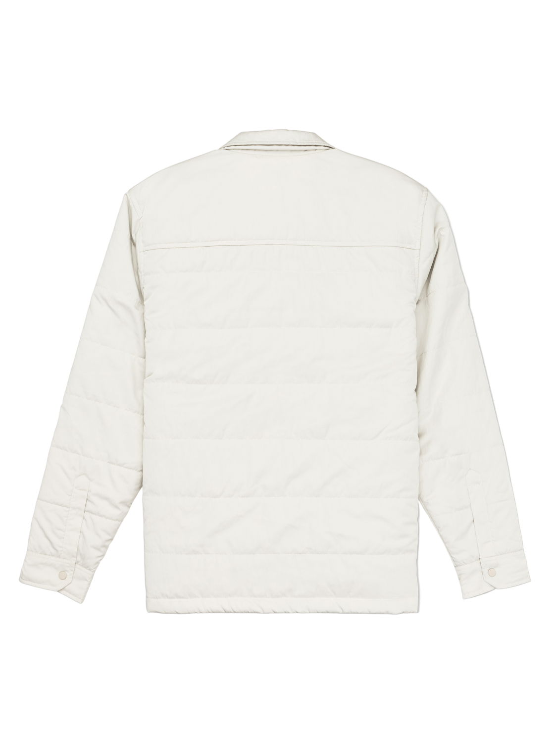 White jacket on a white background
