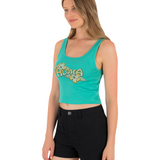 Aloha Scoop Crop Tank