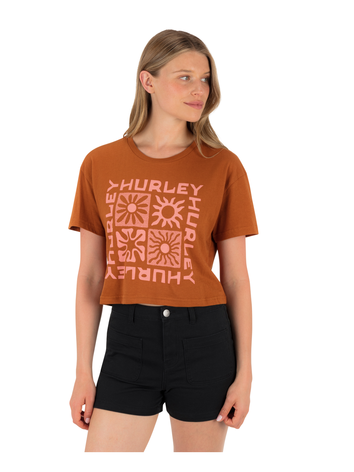 Botany Boxy Crop Tee