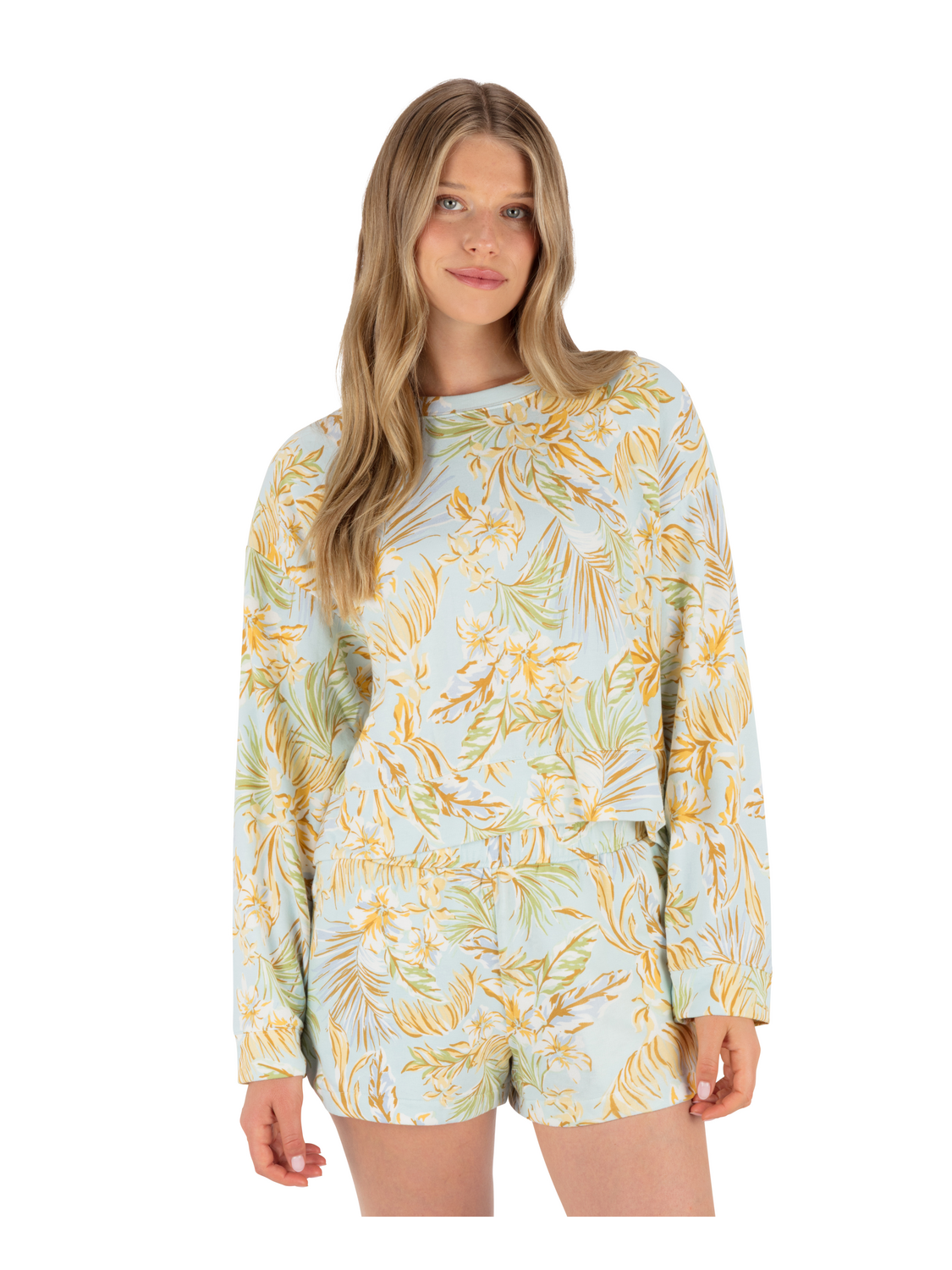 Fall Palms Boxy Crew