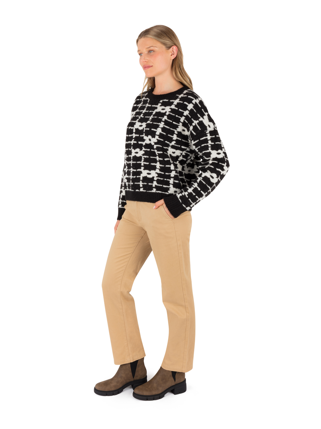 Daisy Trellis Sweater