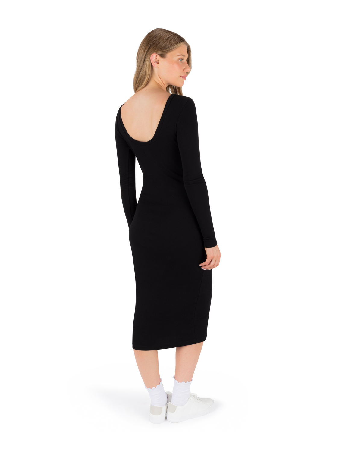 Just A Girl Long Sleeve Dress